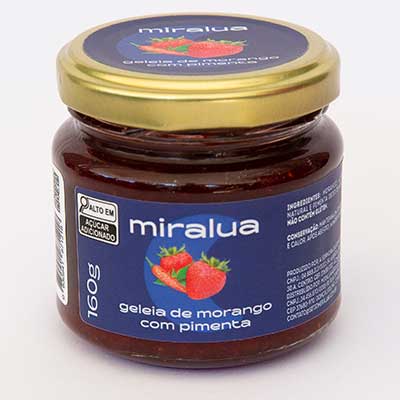 Geléia de Morango com Pimenta Miralua