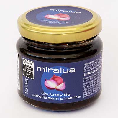 Chutney de Cebola sem Pimenta Miralua